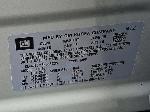 Used 2022 Buick Encore Preferred w/ Safety Package AWD/4WD image 26