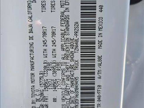 New 2025 Toyota Tacoma SR5 image 16