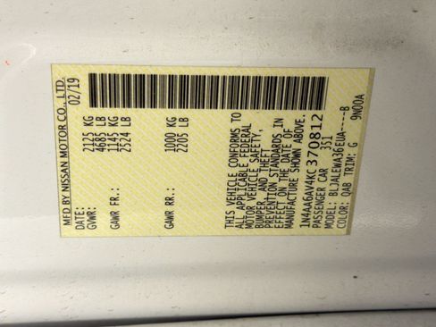 Used 2019 Nissan Maxima 3.5 SL w/ Floor Mat Group FWD image 24