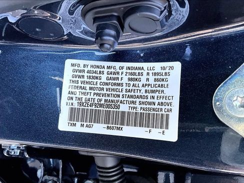 Used 2021 Honda Insight Touring image 16