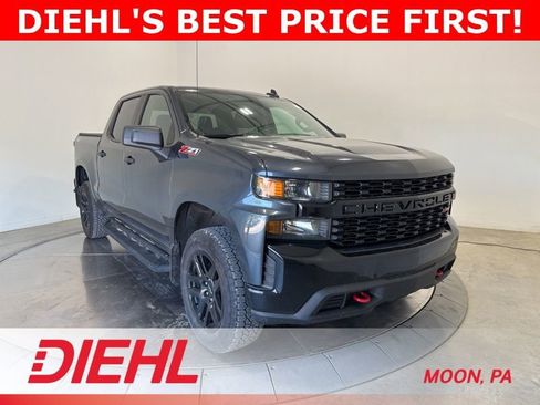 Used 2022 Chevrolet Silverado 1500 Custom Trail Boss w/ Safety Confidence Package AWD/4WD image 1