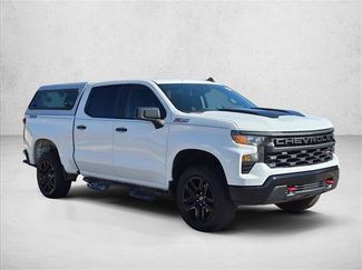 Used 2022 Chevrolet Silverado 1500 Custom Trail Boss w/ LPO, Dark Essentials Package AWD/4WD video 3