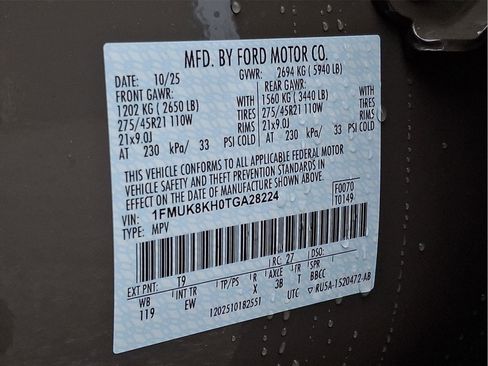 New 2026 Ford Explorer ST-Line w/ ST-Line Street Pack image 19