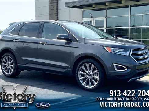 Used 2018 Ford Edge Titanium w/ Equipment Group 301A AWD/4WD image 1