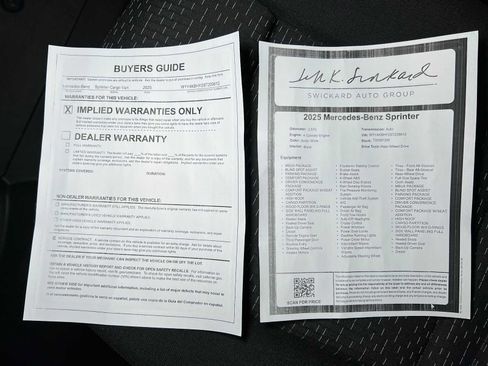 Used 2025 Mercedes-Benz Sprinter 2500 image 33