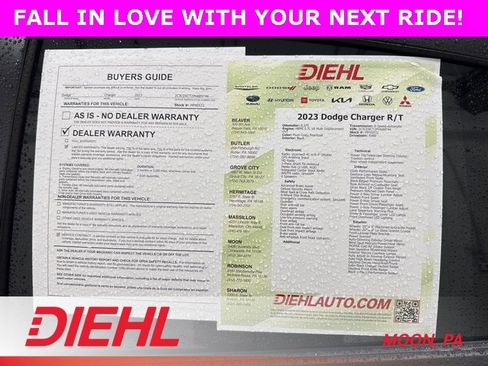 Used 2023 Dodge Charger R/T w/ Daytona Edition Group image 9