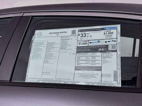 New 2026 Nissan Sentra SV w/ SV Convenience Package image 13