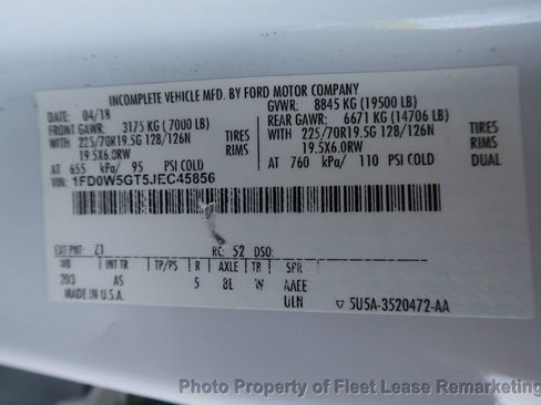 Used 2018 Ford F550 2WD Crew Cab Super Duty image 14