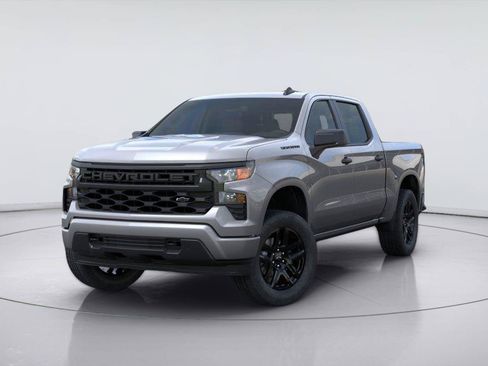 New 2026 Chevrolet Silverado 1500 Custom w/ LPO, Dark Essentials Package RWD image 8