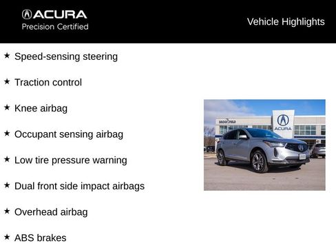 Certified 2025 Acura RDX w/ Technology Package image 9