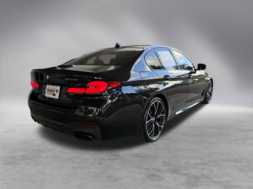 Used 2023 BMW M550i xDrive w/ Executive Package AWD/4WD image 3