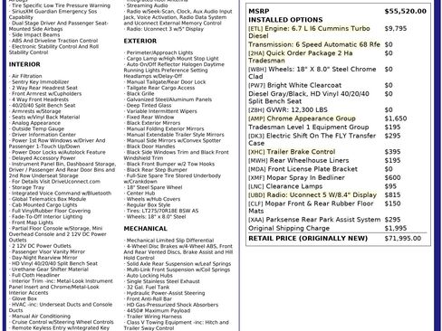 Used 2023 RAM 3500 Tradesman w/ Chrome Appearance Group image 2