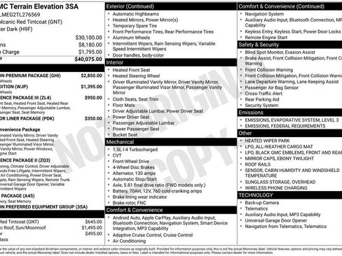 New 2026 GMC Terrain Elevation w/ Elevation Premium Package image 46