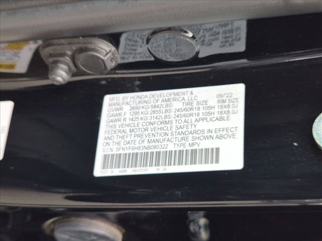 Certified 2022 Honda Pilot TrailSport image 25