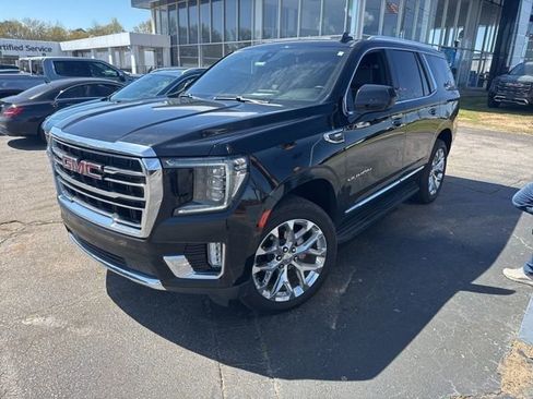 Used 2021 GMC Yukon SLT w/ Rear Media and Nav Package image 2