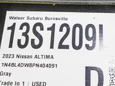 Used 2023 Nissan Altima 2.5 SV AWD/4WD image 29