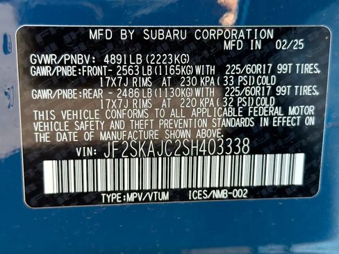 Used 2025 Subaru Forester Wilderness AWD/4WD image 29