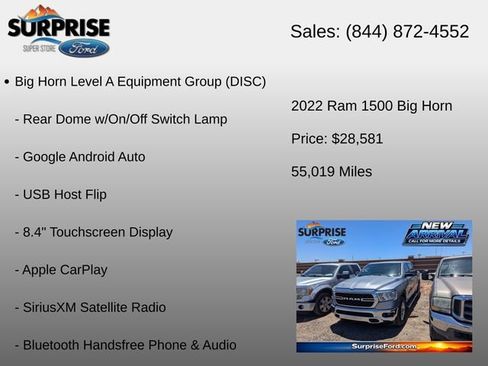 Used 2022 RAM 1500 Big Horn RWD image 18