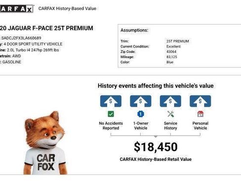 Used 2020 Jaguar F-PACE Premium AWD/4WD image 18