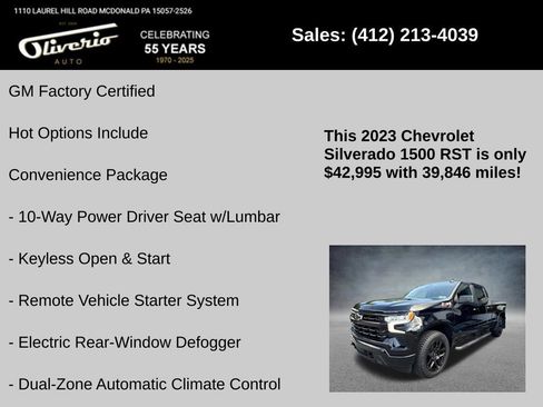 Used 2023 Chevrolet Silverado 1500 RST AWD/4WD image 5