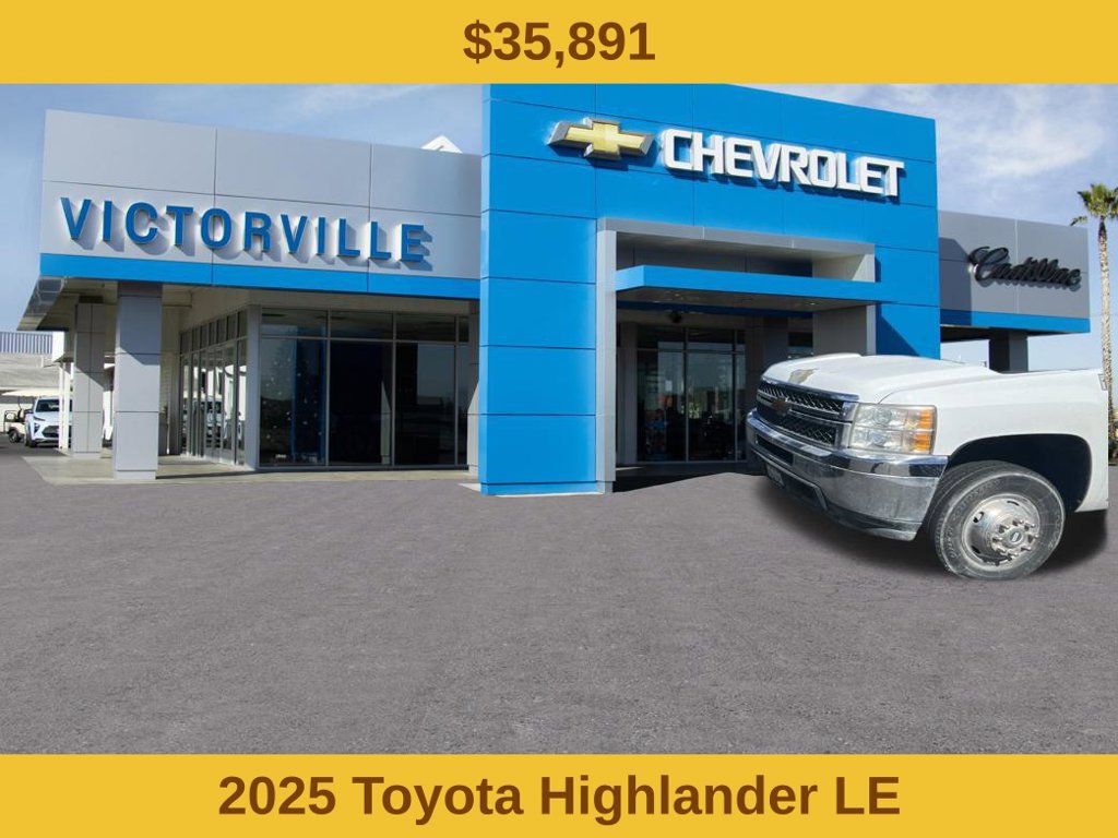 Used 2025 Toyota Highlander LE AWD/4WD image 2