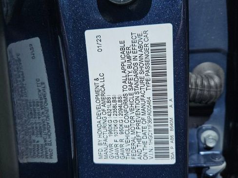 Certified 2023 Honda Accord EX image 16