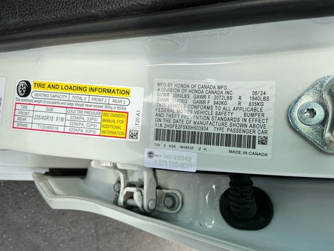 Used 2025 Honda Civic Sport image 24