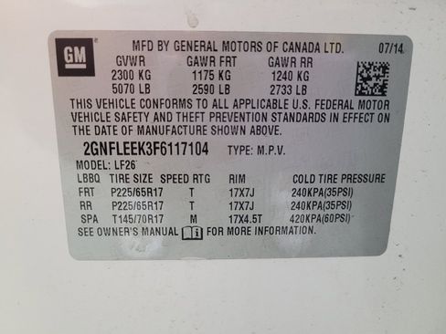 Used 2015 Chevrolet Equinox LS AWD/4WD image 33