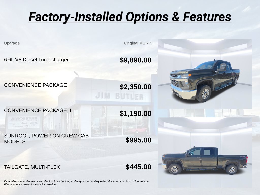 Used 2022 Chevrolet Silverado 2500 LT w/ Convenience Package AWD/4WD image 3