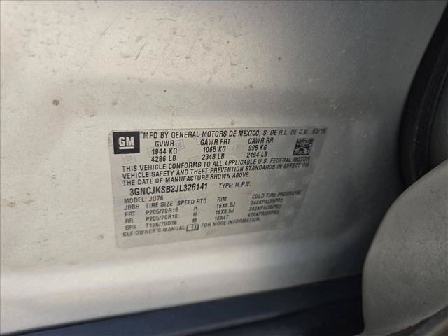 Used 2018 Chevrolet Trax LS FWD image 12