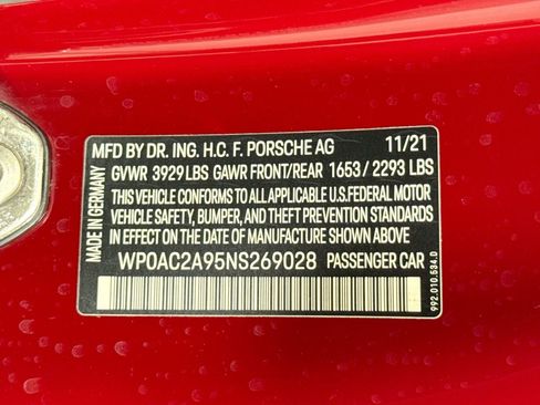 Used 2022 Porsche 911 GT3 RWD image 27