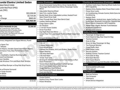 Used 2017 Hyundai Elantra Limited w/ Limited Tech Package 04 FWD image 15