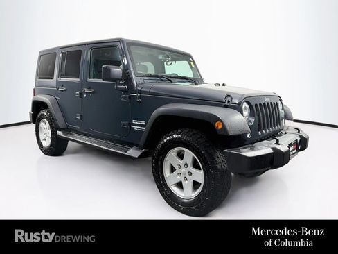 Used 2017 Jeep Wrangler Unlimited Sport w/ Quick Order Package 24S AWD/4WD image 1