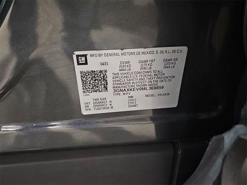 Certified 2021 Chevrolet Equinox LT image 38