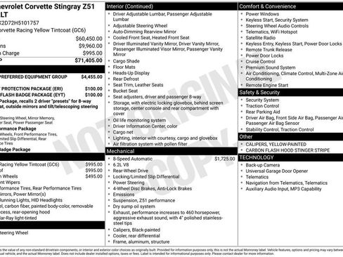 Used 2017 Chevrolet Corvette Stingray Coupe image 12