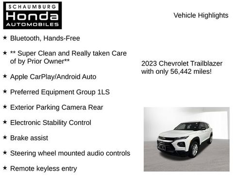 Used 2023 Chevrolet TrailBlazer LS AWD/4WD image 7