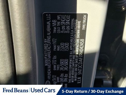 Used 2023 Hyundai Santa Cruz Night w/ Cargo Package image 27