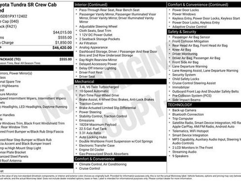 Used 2023 Toyota Tundra SR w/ SR Tow Package AWD/4WD image 4