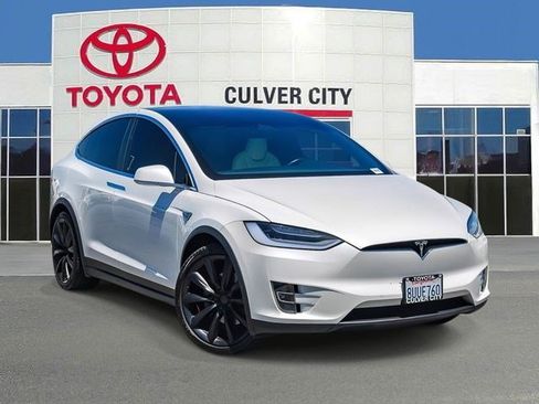 Used 2021 Tesla Model X Long Range AWD/4WD image 1
