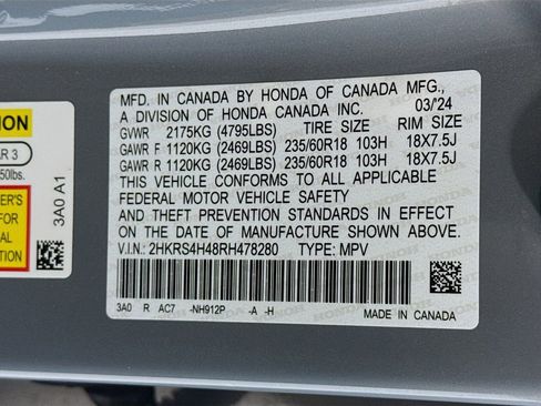 Certified 2024 Honda CR-V EX image 35
