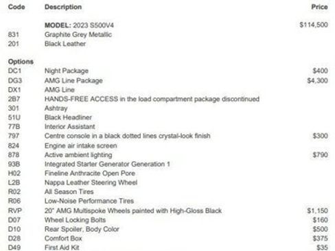 Certified 2023 Mercedes-Benz S 500 4MATIC image 4