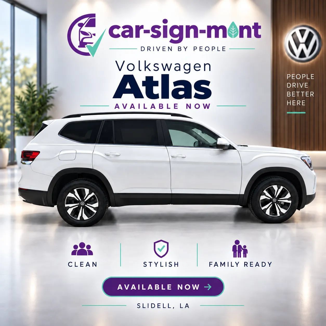 Used 2026 Volkswagen Atlas SE FWD image 3