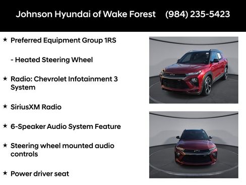 Used 2022 Chevrolet TrailBlazer RS image 6