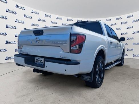 Used 2021 Nissan Titan Platinum Reserve w/ Moonroof Package AWD/4WD image 3