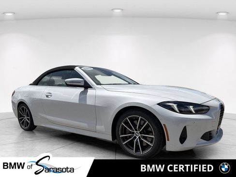 Certified 2025 BMW 430i Convertible RWD image 1