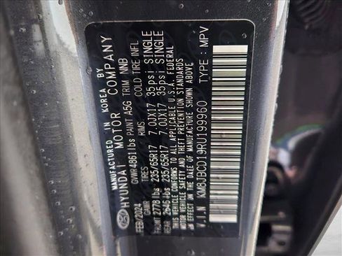 Used 2024 Hyundai Tucson Blue image 24