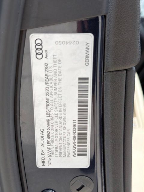 Used 2017 Audi A4 2.0T Premium w/ Convenience Package FWD image 28