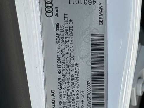 Certified 2023 Audi e-tron GT Prestige w/ Prestige Package AWD/4WD image 9