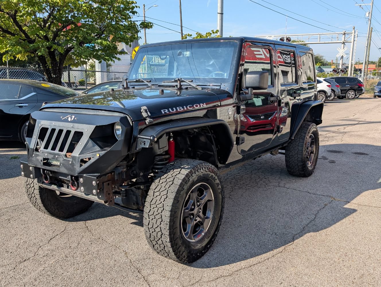 Used 2014 Jeep Wrangler Unlimited Rubicon w/ Connectivity Group AWD/4WD image 1