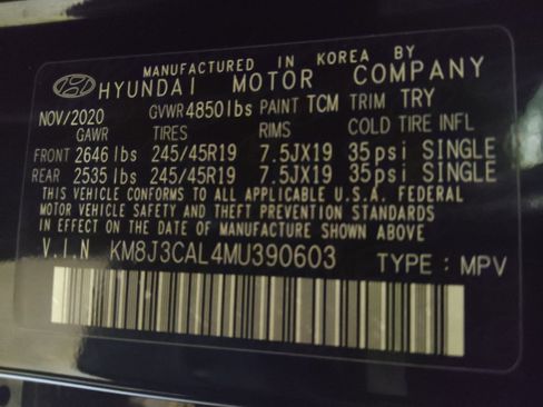 Used 2021 Hyundai Tucson Sport w/ Cargo Package AWD/4WD image 33